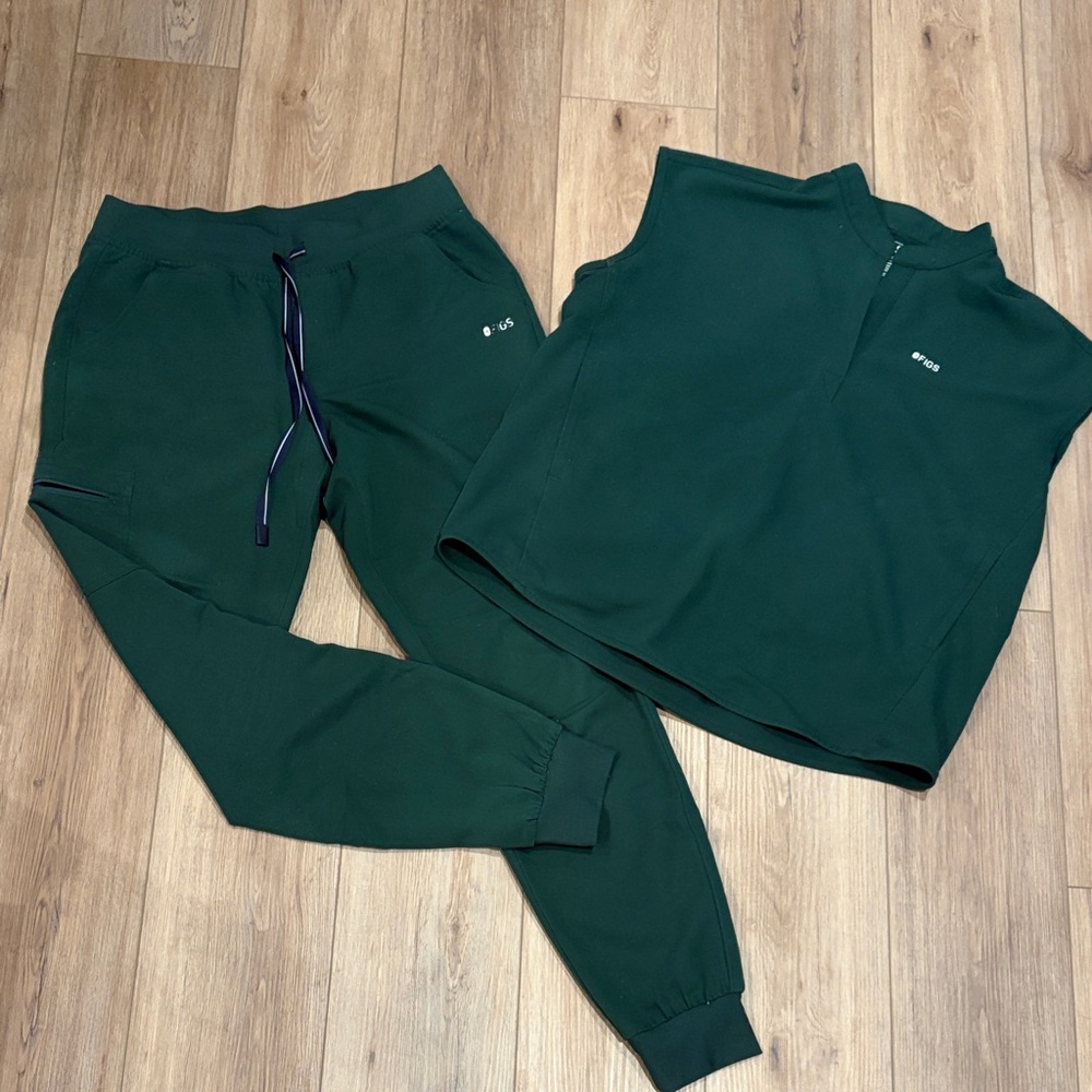 Figs Technical Collection Dark Green Apparel - image 1